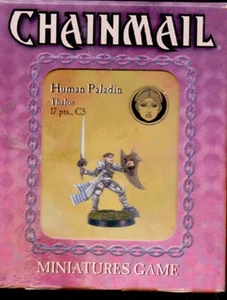 AD&D CHAINMAIL BLISTER 88700 HUMAN PALADIN THALOS 1 FIGURINE METAL - Imagen 1 de 1