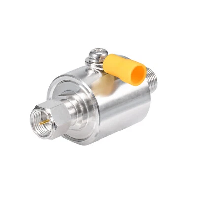 75 ohm F Surge Arrester Antenna Lightning Protection for TV Antenna 2G 3G 4G LTE - Image 1 of 4