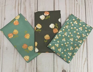 Fabric 3 Fat Quarters FQ Quilt 100% Cotton Cozy Up Corey Yoder Moda Fall Acorns - Picture 1 of 4