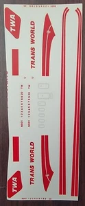1/144 - FLIGHT DESIGNS DECAL - TRANS WORLD AIRLINES - MCDONNELL DOUGLAS MD-80 #1 - Bild 1 von 1