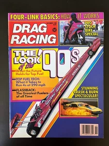 DRAG RACING Magazine NOVEMBER 1989 Top Fuel Pro Stock Motorcycles funnycar - Imagen 1 de 1
