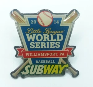 Little League World Series Pin 2014 Subway Baseball Pin LLWS - Picture 1 of 5