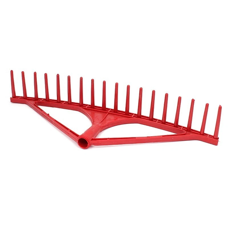 Hay Rake Head 600mm/ 18 Teeth Plastic Garden Lawn Leaves Rakes - Image 1 of 1