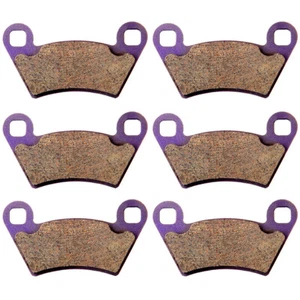 Pastillas de freno delanteras y traseras de fibra de carbono para Polaris Ranger TM 2004-2006 - Imagen 1 de 1