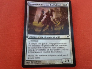 Companion Bouclier Of Makindi Foil Zendikar Rare Card Magic MTG VF FR - Picture 1 of 1
