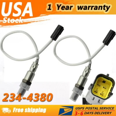 Sensor de oxígeno 2 piezas para Nissan Sentra L4 2,5 L 2008-2012 aguas abajo EE. UU. Foto 1 de 4