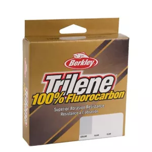 BERKLEY TRILENE 100% FLUOROCARBON CLEAR FISHING LEADER - 50M | 150M - Picture 1 of 1