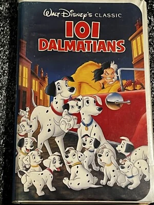 Disneys 101 Dalmatians Black Diamond Classic VHS Tape  - Image 1 of 4