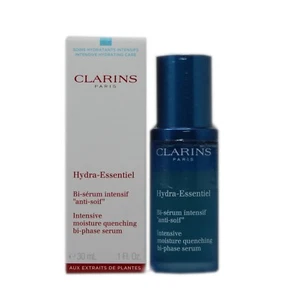 CLARINS HYDRA-ESSENTIEL BI-PHASE SERUM INTENSIVE MOISTURE QUENCHING 30ML NIB - Picture 1 of 1
