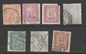 Portugal Scott# 67-72 y 75 como nuevo y usado - Imagen 1 de 2