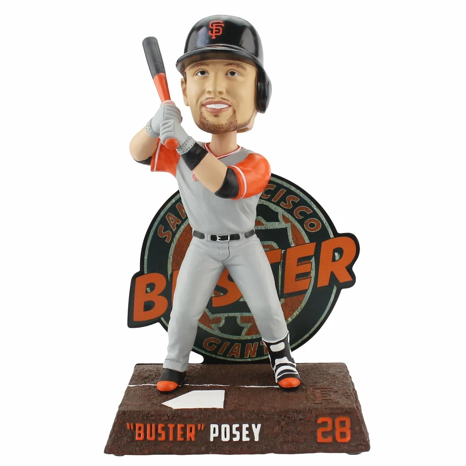 Buster Posey Fin de semana de jugadores de los Gigantes de San Francisco - Buster Bobblehead MLB Foto 1 de 1