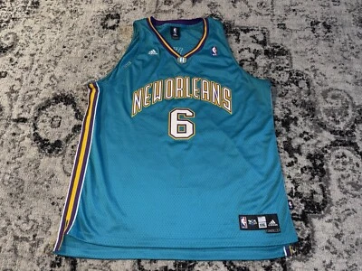adidas NEW ORLEANS HORNETS TYSON CHANDLER SWINGMAN JERSEY Mens Size 2XL +2 - Image 1 of 4