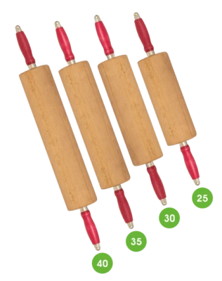  Isenberg Profi Rollholz 25-40 cm Rollholzhalter Tischaufsteller Metall o. Holz - Bild 1 von 4