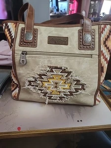 Montana Brown West Aztec Jean Collection Crossbody/Sling Bag/Tote And more - Bild 1 von 9