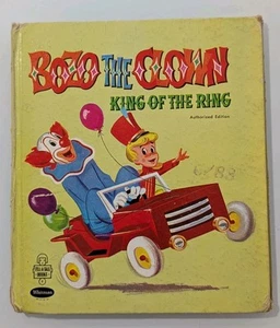 1960 Bozo the Clown King of the Ring Children's Book Capitol Records Whitman Pub - Picture 1 of 11