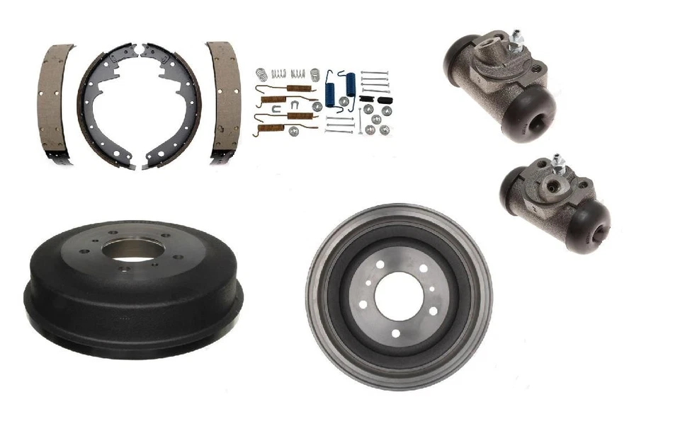 Kit de frenos Ford Bronco F100 1964-1975 zapata tambores resorte cilindro rueda delantero Foto 1 de 4