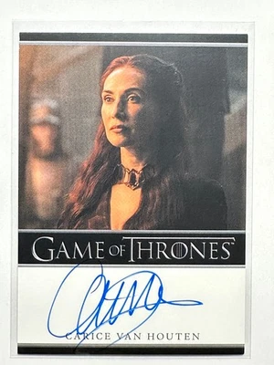 Карис Ван Хаутен Граничащий Автограф, Игра Престолов, Легенды Царства - Изображение 1 из 2