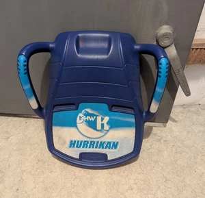 HWK Hurrikan Kunststoff Blau Schlitten Ab 8 Jahre Erwachsene Kinder Rodel - Bild 1 von 1