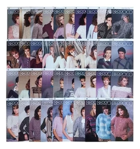 Lot of 40 Berroco Knitting Pattern Style Cards Sweaters - Picture 1 of 4