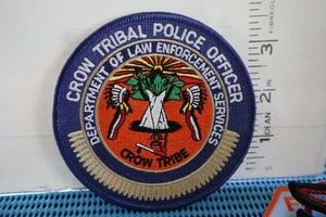 toppa polizia indiana tribale CORVO POLIZIA TRIBALE MONTANA - Foto 1 di 1