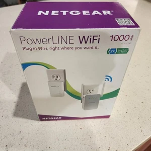 Netgear Powerline PLW1000v2 WiFi Extender & Adapter Powerline 1000 PL1000v2 - Bild 1 von 5