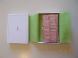 Neu im Karton Abas Vollformat Kartenetui Rosa Leder - Blush Pink - Bild 1 von 1