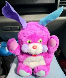 Vintage 1986 TCFC POPPLES Coin Bank PLUSH Purple/Blue Packy Poppel - Bild 1 von 5
