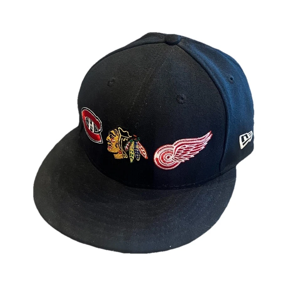 Exclusive New Era Hat Size 7 1/8 From Chris Chelios NHL HOF Induction 2013 - Image 1 of 4