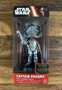 Figura Cabeza Bobble Vinilo Star Wars Force Awakens Capitán Phasma Nueva en Caja - Imagen 1 de 5