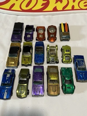 Hot Wheels Redlines Complete Sweet 16 Set lot. Released 1968 - Image 1 of 4