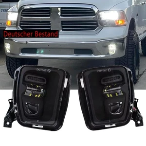 Parachoques LED faros antiniebla lámparas para Dodge Ram 1500 2013-15 2017 2018 - Imagen 1 de 12