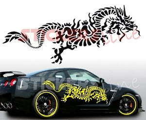 Tribal DRACHE Aufkleber für Seiten Auto LKW Boot Modell 9 Dragon Sticker - Bild 1 von 1