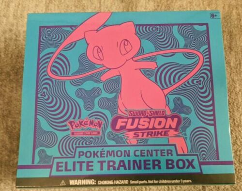 Pokémon TCG: Sword & Shield-Fusion Strike (Pokémon Center Exclusive) Elite  Trainer Box 