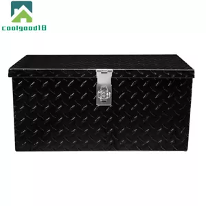 Aluminum Tool Box 20" x12" x9.5" For PickUp Truck Bed Trailer Car Trunk Storage - Foto 1 di 13
