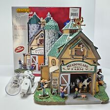 Lemax 2010 Signature Collection Meadowlark Farm Exclusive Lighted Building *READ
