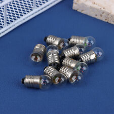 10Pcs Miniature Round 1.5V 2.5V 3.8V Small Light Bulbs For Student Experiment