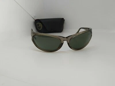Vintage Ray-Ban B&L USA W2199 Predator Unisex Sunglasses Clear Gray Lenses 64□13 - Image 1 of 4
