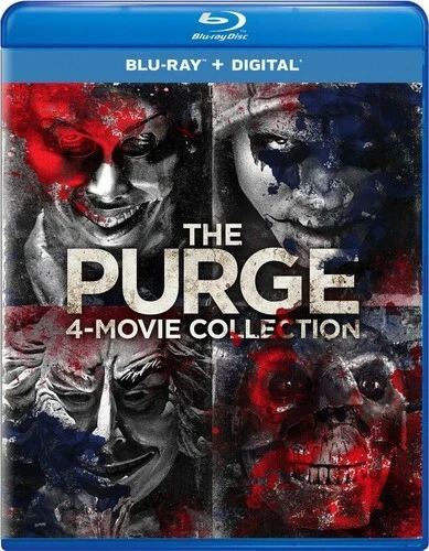 The Purge: 4-Movie Collection (Blu-ray) Election Year, Anarchy, First Purge NEW - Image 1 of 1