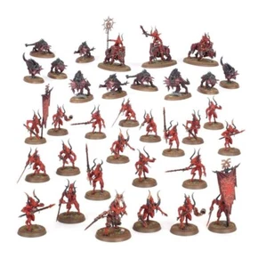 Warhammer 40k COMBAT PATROL: CHAOS DAEMONS - Juego de caja pintada por comisión - Imagen 1 de 5