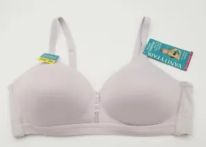 Vanity Fair Beyond Comfort Full Coverage Wireless Bra 40B 72282 Lilac New  - Picture 1 of 8