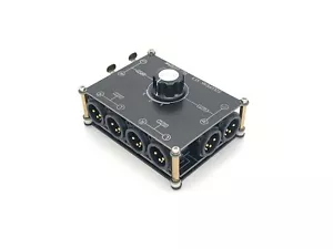 Interruptor de señal de audio equilibrado 1 en 3 salidas XLR selector interruptor estéreo -X13 - Imagen 1 de 5