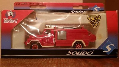 Solido Toner Gam II ACMAT VLRA Citerne Fire Truck, # 3126, 1:50, Die-cast NIB - Image 1 of 4