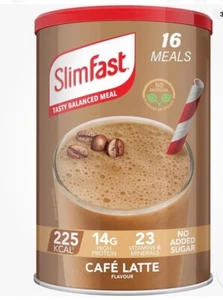 SLIMFAST SHAKE POWDER 16 SERVINGS for Balanced Diet Plan All flavors  - Picture 1 of 3