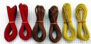 6 x 10m Kupferlitze LIYv 0,14 mm² braun / rot / gelb - Picture 1 of 1