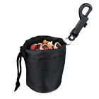 Black Pet Dog Puppy Cat Pouch Snack Bag Dog Training Food Treat Travel Carrier