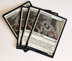 Dutiful Servants (4) Hour of Devastation NM MTG Magic the Gathering - Picture 1 of 1