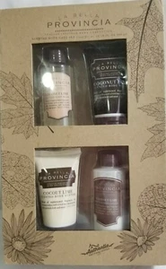 La Bella Provinicia Italian Coconut Lime Scent Body Bath Care Gift Set NEW - Picture 1 of 6