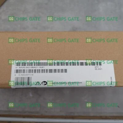 1PCS New Siemens 6AV6642-0BA01-1AX1 Touch Panel 6AV6 642-0BA01-1AX1 Fast Ship - Image 1 of 4
