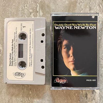 Cassette Wayne Newton Daddy Don't Walk So Fast ©1972 Chelsea (New Case) Tested - Image 1 of 2