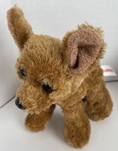 Aurora Plush Chihuahua Puppy Dog Brown Stuffed Animal - Picture 1 of 5